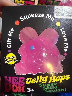 Jelly Hops Scented Pink Squishy Toy -